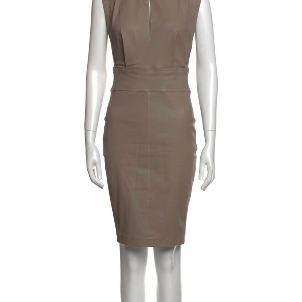 Leather dress Robert Rodriguez size 4